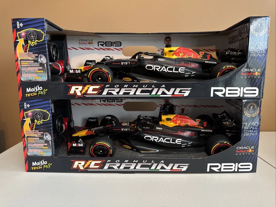 Maisto Tech R/C Red Bull (Max Verstappen) Formula Racing RB19 1/10 Scale - Image 1 of 4
