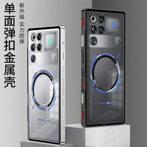 Phone Case Metal Bumper Wireless Charge Acrylic Cover For nubia RedMagic 11 Pro+ - Picture 1 of 18