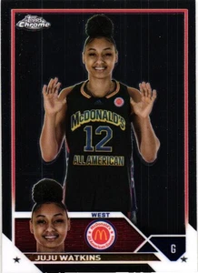 2023 Topps Chrome McDonald's All American #93 Juju Watkins - Imagen 1 de 2