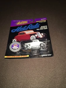 Rare Johnny Lightning Hot Rods Flathead Flyer White Lightning Chase - Bild 1 von 9