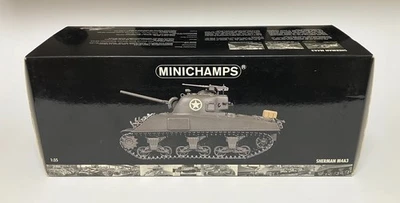 NEW Minichamps 1/35 M4A3 SHERMAN Tank Diecast US Army WWII Paul's Model Art - Image 1 of 4
