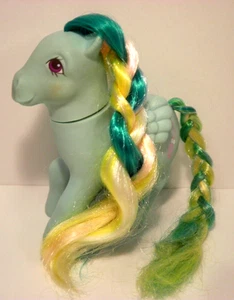 G1 My Little Pony 1985 cepillo N Grow Pegasus belleza trenzada MLP Hasbro funcionando - Imagen 1 de 18