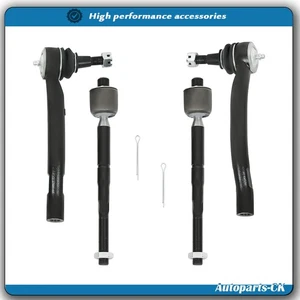 For Nissan Altima 2014 2015-2018 EV801066 ES801197 Front Inner Outer Tie Rod End - Picture 1 of 9