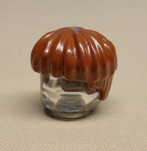 x1 NUEVO Lego Minifigura Cabello Corto Tazón Corte Marrón Rojizo MUELLE OCK - Imagen 1 de 1