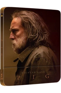 Pig BLU-RAY Steelbook Limited Edition - 1/4 Quarter Slip - Picture 1 of 2