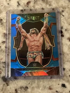 2023 Panini WWE Select Ultimate Warrior Aqua Blue Concourse Prizm 174/249 #61 - Picture 1 of 2