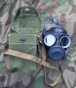 Máscara de gas GB MK2 máscara de gas Inglaterra Gran Bretaña Segunda Guerra Mundial, - Imagen 1 de 1