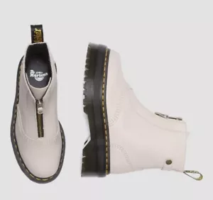 DOC MARTENS JETTA REISSVERSCHLUSS PLATEAU GRÖSSE 36 BEIGE - Bild 1 von 5