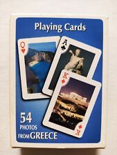 Cartes De Jeu Photos Grèce Souvenir Sealed Bridge Poker à Jouer Originelle