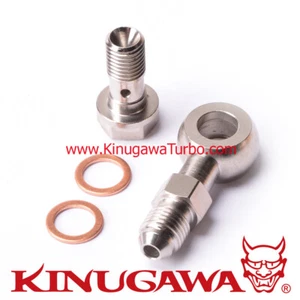 Banjo Bolt Kit M12x1.5mm VOLVO SAAB TD04H TD04HL Turbo Oil feed 1.5mm restrictor - Picture 1 of 1