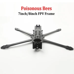 Poisenous Bees 7/8 pulgadas 295 mm 375 mm FPV Freestyle Frame Kit Distancia entre ejes Drone - Imagen 1 de 14