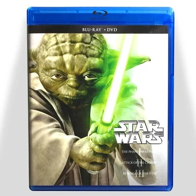Star Wars Trilogy: Episodes I - III (6-Disc Blu-ray/DVD Set)   Ewan McGregor - Bild 1 von 4