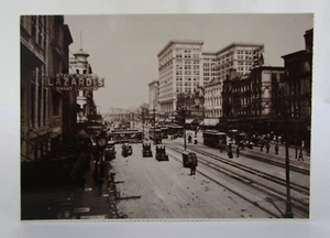 Postcard New Orleans, LA Canal St and the Second Maison Blanche Dept Store 1910 - Picture 1 of 4