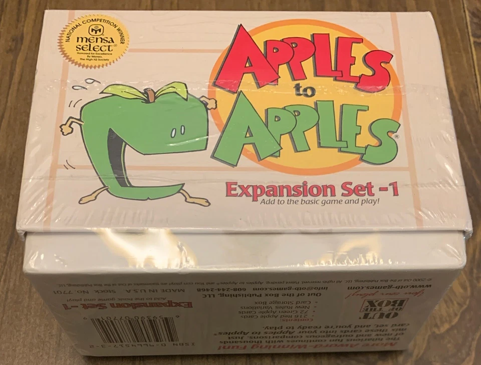 APPLES TO APPLES EXPANSION SET 1- BRAND NEW AND FACTORY SEALED - Image 1 of 1