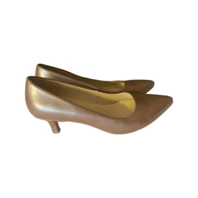 Naturalizer Women’s Gia Faux Leather Pointed Toe Classic Copper Brown  Size 7M - Image 1 of 4