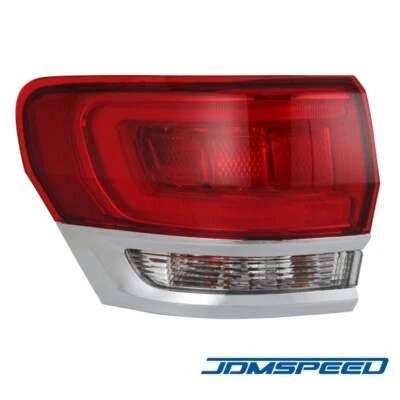 Driver Left Side Rear Tail Light Clear Outer Fits Jeep Grand Cherokee 2014-2020 Foto 1 de 4