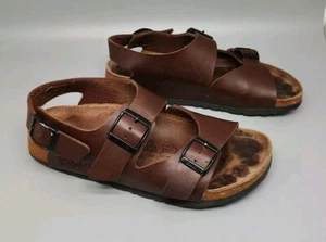 Birkenstock Birki’s Milano Women's Size 37 240  Brown Classic Bohemian 6/6.5 GUC - Picture 1 of 11