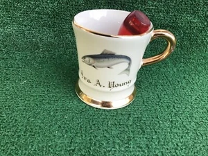 OCCUPATIONAL SHAVING MUG ? FISHING FISHERMAN Personalized - Picture 1 of 4