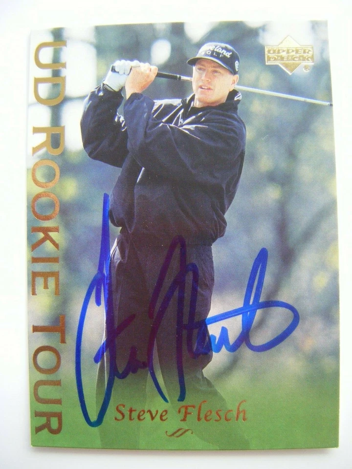 STEVE FLESCH signed 2003 Upper Deck golf card Autographed AUTO KENTUCKY WILDCATS - Image 1 of 1