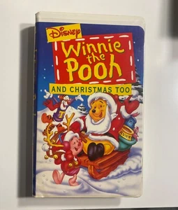Winnie the Pooh and Christmas Too (VHS, 1997) - Picture 1 of 3