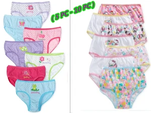 A Division Girl's (5PC), (7PC), (8PC), (9PC) Brief Underwear Size 10, 12, 14 - Picture 1 of 6