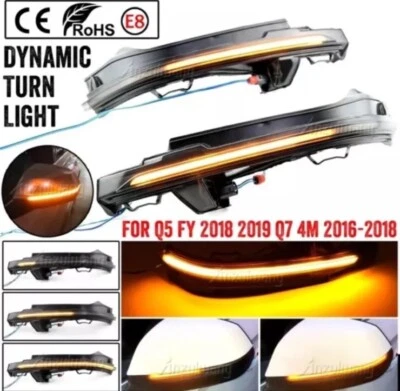 AUDI Q5 FY AUDI Q7 4M Frecce Dinamiche Indicatori Scorrevoli Led Fumé - Immagine 1 di 4