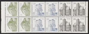 DUZIK S: Ireland (Eire) 1982/90 Architecture Booklet Pane SG533ac MNH /Nos4261/ - Picture 1 of 1