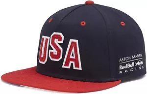 Casquette Marine Rouge Red Bull Aston Martin Racing Texas 2018 TU - Imagen 1 de 5