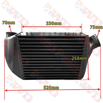 Intercooler de montaje superior para Subaru WRX/Forester CVT 2015-19 2014-18/10-12 Legacy Foto 1 de 4