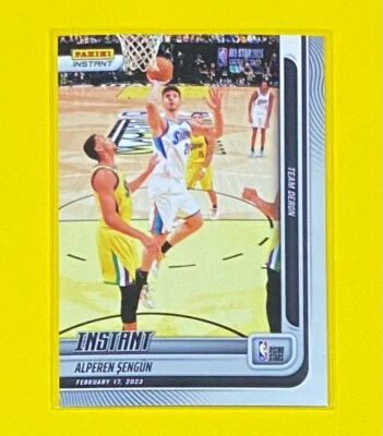 2022-23 Panini Instant Alperen Sengun RISING STARS 1/545 SP Team Deron #125 🔥 - Image 1 of 2