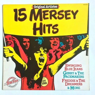 15 Mersey Beat Hits Gerry Pacemakers Swinging Blue Jeans Vinyl Compilation LP  - Image 1 of 4