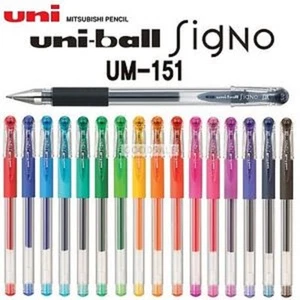 Uni-ball SIGNO DX Pens 0.38mm CHOOSE YOUR COLORS Uniball Japan UM-151 Mitsubishi - Picture 1 of 7