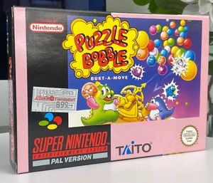 Puzzle Bobble Nintendo SNES Sehr Guter Zustand PAL (Deutsch Ed.) - Bild 1 von 11