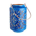 BUTLERS BLUE MAROCCO Laterne Hhe 25cm