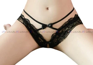 Hipster sexy XS-M ouvert Dessous Porno offen String Tanga Slip Höschen XXX open - Bild 1 von 13