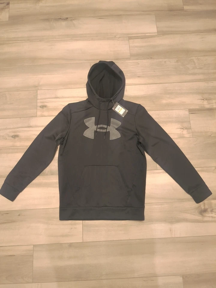 Under Armour Fleece Twist Hoodie Sweatshirt Men's Size Large 1357086