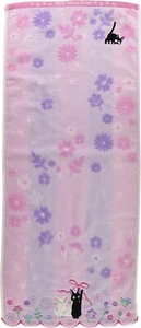 Kiki's Delivery Service Face Towel 34×80cm Flower Lane Studio Ghibli New Japan - Picture 1 of 4