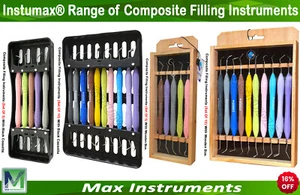 Dental Composite Filling Instruments Silicon Handle Restoration Placement Tools - Picture 1 of 53