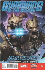 Guardians of the Galaxy Most Wanted 1 signiert von Jeehyung Lee Marvel - Bild 1 von 2