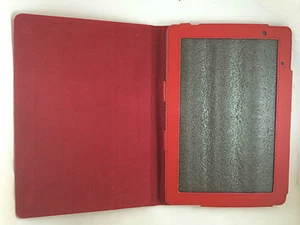 FUNDA CARCASA DE LIBRO PARA ACER ICONIA TAB A500 10.1" COLOR ROJO - Imagen 1 de 1