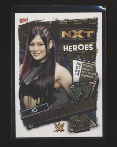 2021 Topps WWE Slam Attax Io Shirai Foil NXT Heroes #267 - Picture 1 of 1