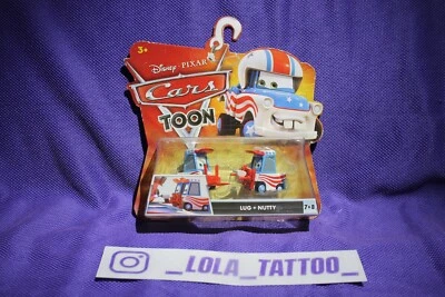 DISNEY PIXAR CARS - LUG + NUTTY - SET MODELLINI 1:55 - RARO - Immagine 1 di 2