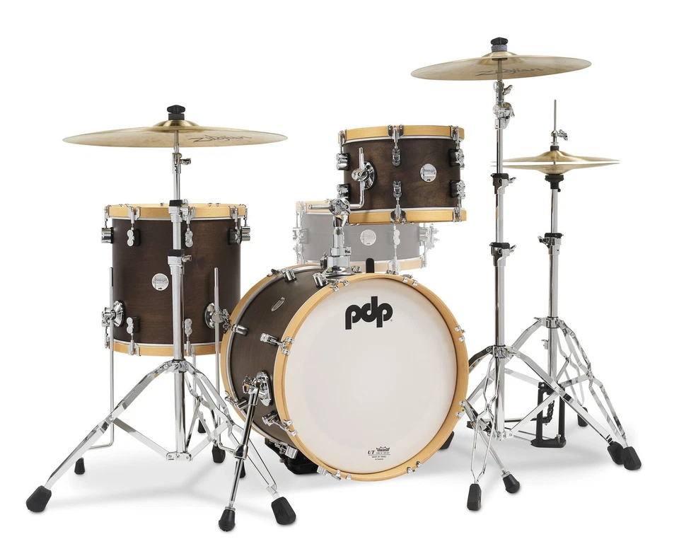 PDP Concept Classic Series 3-Piece Bop Shell Pack, Walnut - Image 1 of 1