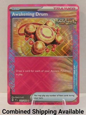 Awakening Drum 141/162 SV05: Temporal Forces NM Holo English 16887 - Image 1 of 4