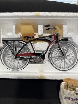 Schwinn Black Phantom Toy Bicycle Original Box And Paper Work - Image 1 of 4