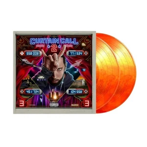 Eminem Curtain Call 2 Orange Vinyl 2022 Brand New FREE POST - Picture 1 of 5