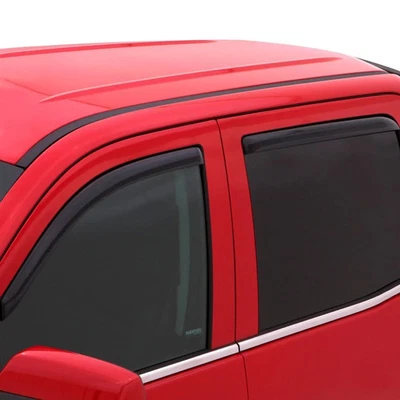 For Jeep Liberty 02-07 In-Channel Ventvisor Smoke Front & Rear Window Deflectors Foto 1 de 4