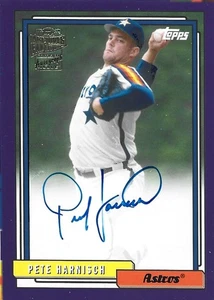 2020 Topps Archives Fan Favorites Pete Harnisch Autogrammkarte 4/150 - Bild 1 von 1