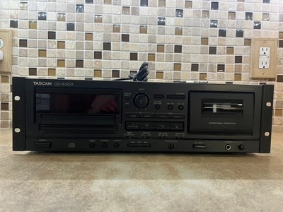 Tascam CD-A500 Dual Cassette Deck & CD Player - Image 1 of 4