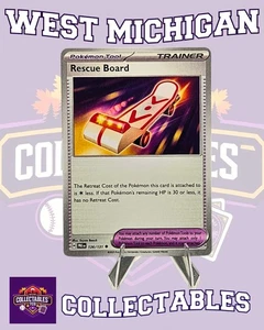 Rescue Board 126/131 Sv: Prismatic Evolutions Regular - Pokemon TCG NM - Picture 1 of 1